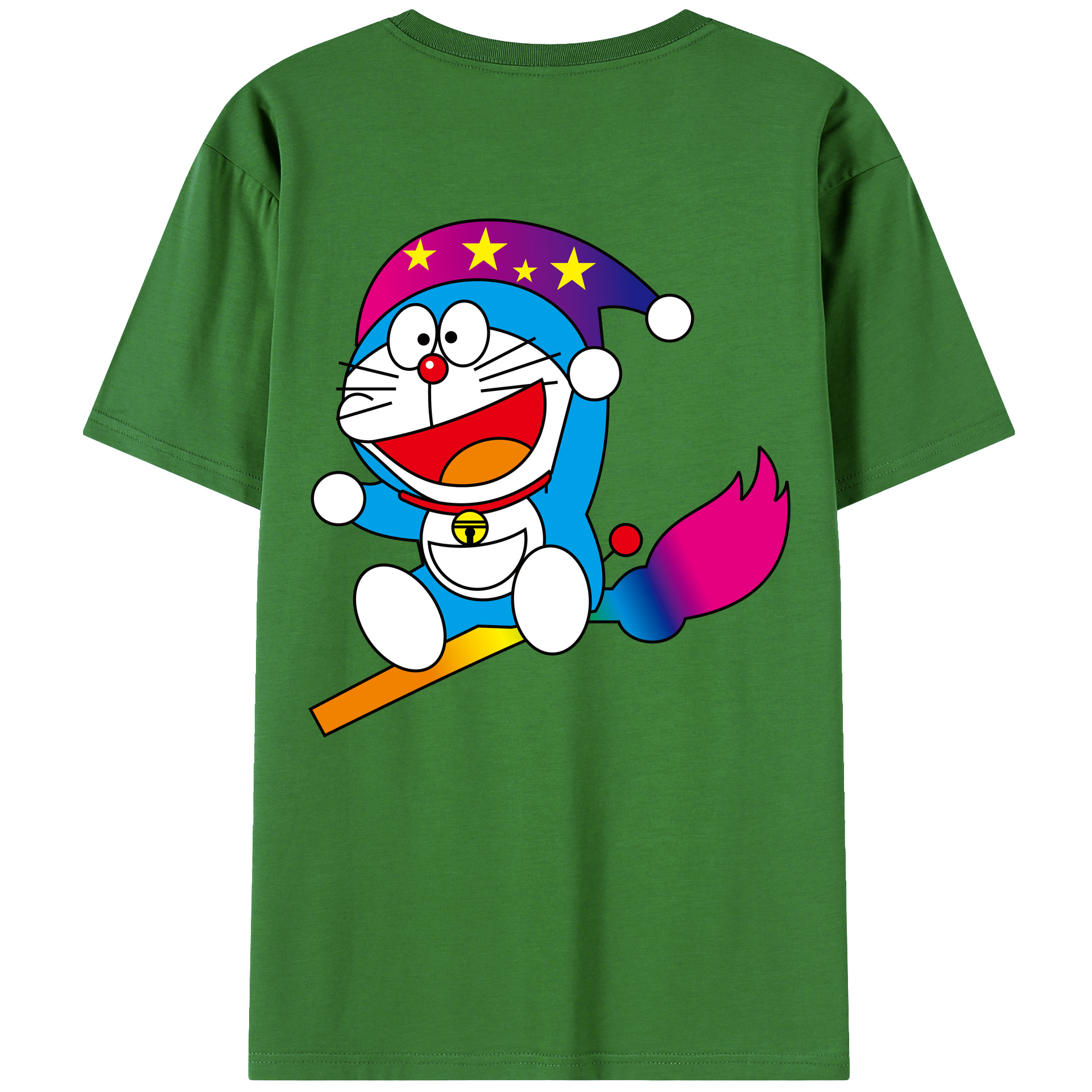 （画像用） ドラえもん Doraemon レディース半袖Tシャツ(バックプリント)